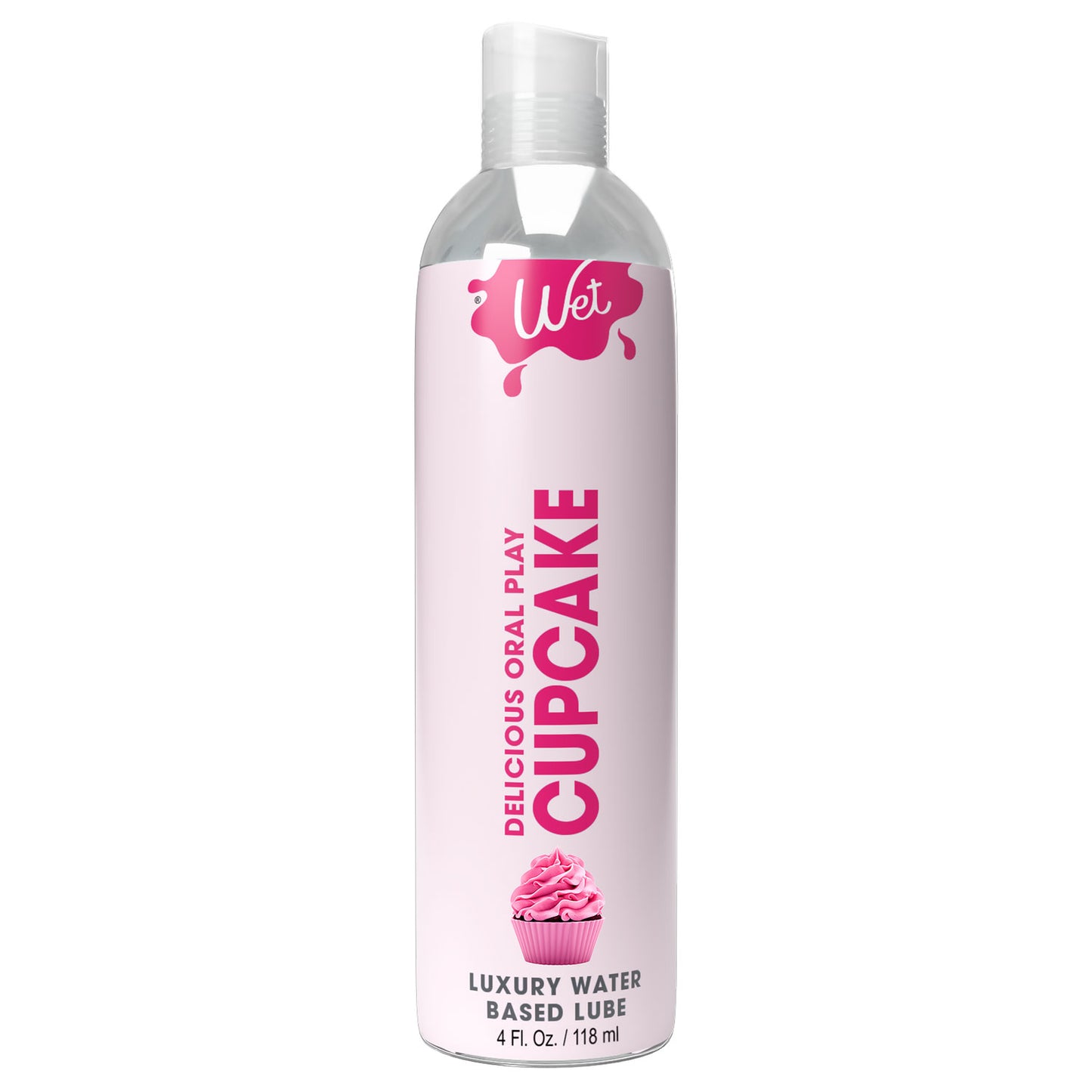 "Wet Delicious Oral Play - Cupcake - Waterbased Flavored Lube 4 Oz WT21579"