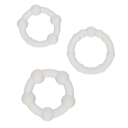"Alpha Liquid Silicone Beaded Rings SE1491802"